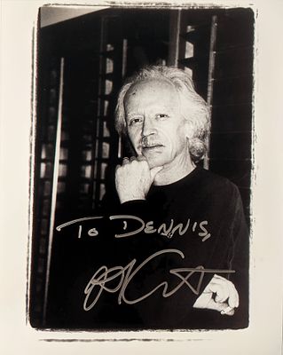 Halloween John Carpenter signed photo. John Carpenter signed photo. 8x10 inches