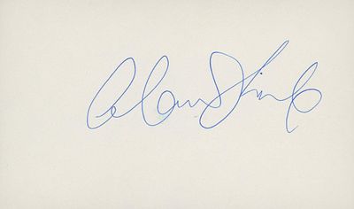 Growing Pains Alan Thicke signature cut. Alan Thicke signature cut