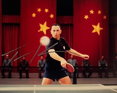 Forest Gump Tom Hanks Signed Photo. 8x10 inches