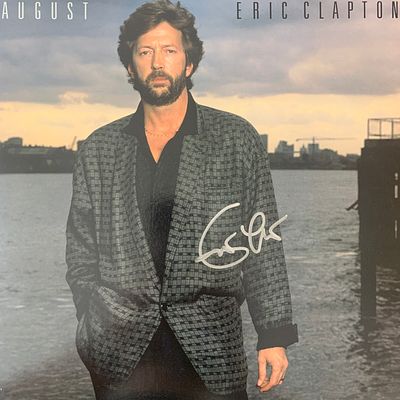 Eric Clapton August signed album. GFA Authenticated. Eric Clapton August signed album. 12x12