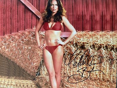 Dukes of Hazzard Catherine Bach signed photo. Dukes of Hazzard signed photo autographed by