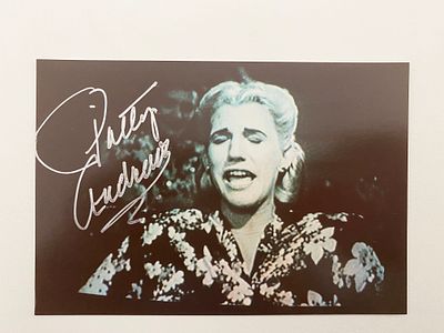 In The Navy Patty Andrews signed photo. Patty Andrews signed photo