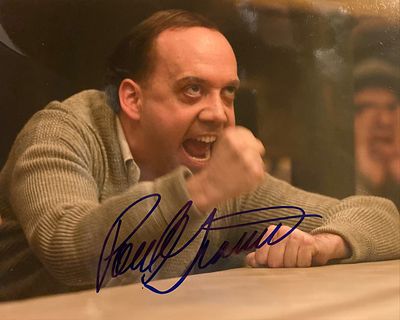 Billions Paul Giamatti signed photo. Paul Giamatti signed photo. 8x10 inches