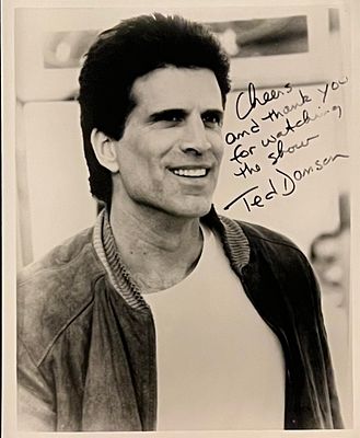 Cheers Ted Danson Signed Photo. Ted Danson Signed Photo. 8x10 inches