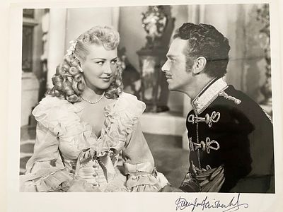 That Lady in Ermine Douglas Fairbanks Jr. signed movie photo. That Lady in Ermine signed movie