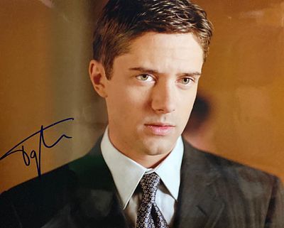Spiderman Topher Grace Signed Photo. Topher Grace Signed Photo. 8x10 inches