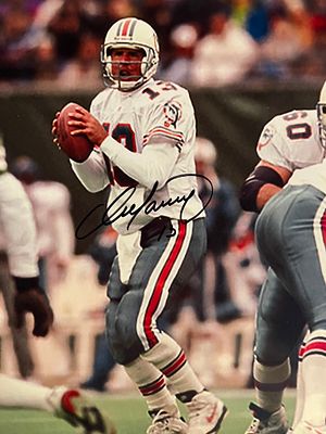 Dan Marino signed photo. 8x10 inches