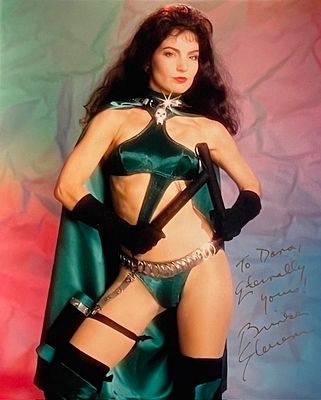 Tales From The Darkside Brinke Stevens Signed Photo. Tales From the Darkside Brinke Stevens