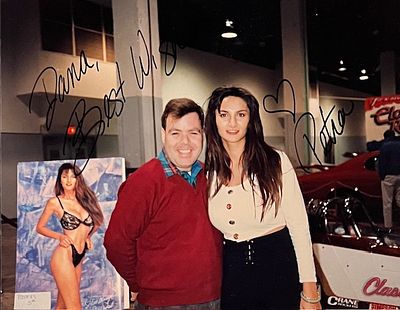 Centerfold Fantasies Petra Verkaik Signed Photo. Nude model, Petra Verkaik Signed Photo. 8x10 inches.