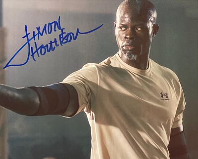 Blood Diamond Djimon Hounsou Signed Photo. Djimon Hounsou Signed Photo. 8x10 inches