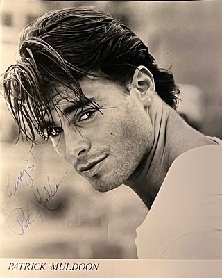 Melrose Place's Patrick Muldoon Signed Photo. 8x10 inches.