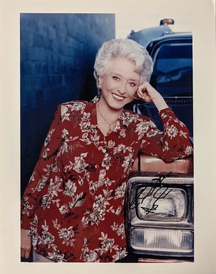 All About Eve Celeste Holm signed photo. Celeste Holm autographed photo. 8x10 inches.