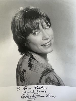 The Apartment Shirley MacLaine signed photo. Shirley MacLaine signed photo. 8x10 inches