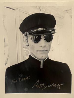 Anthony James signed photo. 8x10 inches