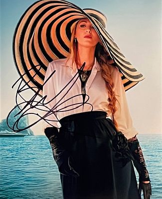 A Simple Favor Blake Lively signed photo. 8x10 inches