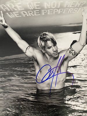 Red Hot Chili Peppers Anthony Kiedis signed photo. 8x10 inches