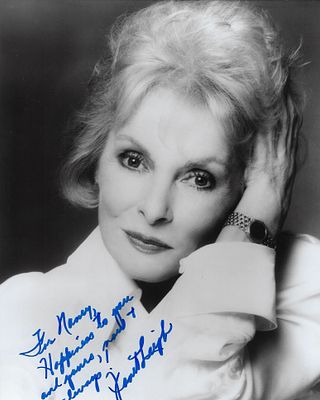 Psycho Janet Leigh signed photo. Janet Leigh signed photo. 8x10 inches