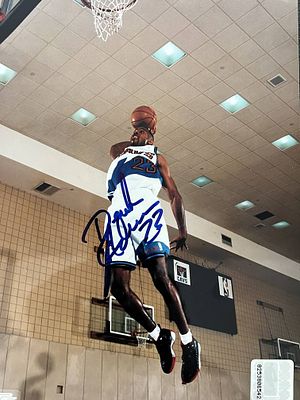 NBA Derek Anderson signed photo 8 x 10 inch Global authenticated