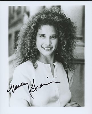 Last Man Standing Nancy Travis signed photo. Nancy Travis signed photo. 8x10 inches