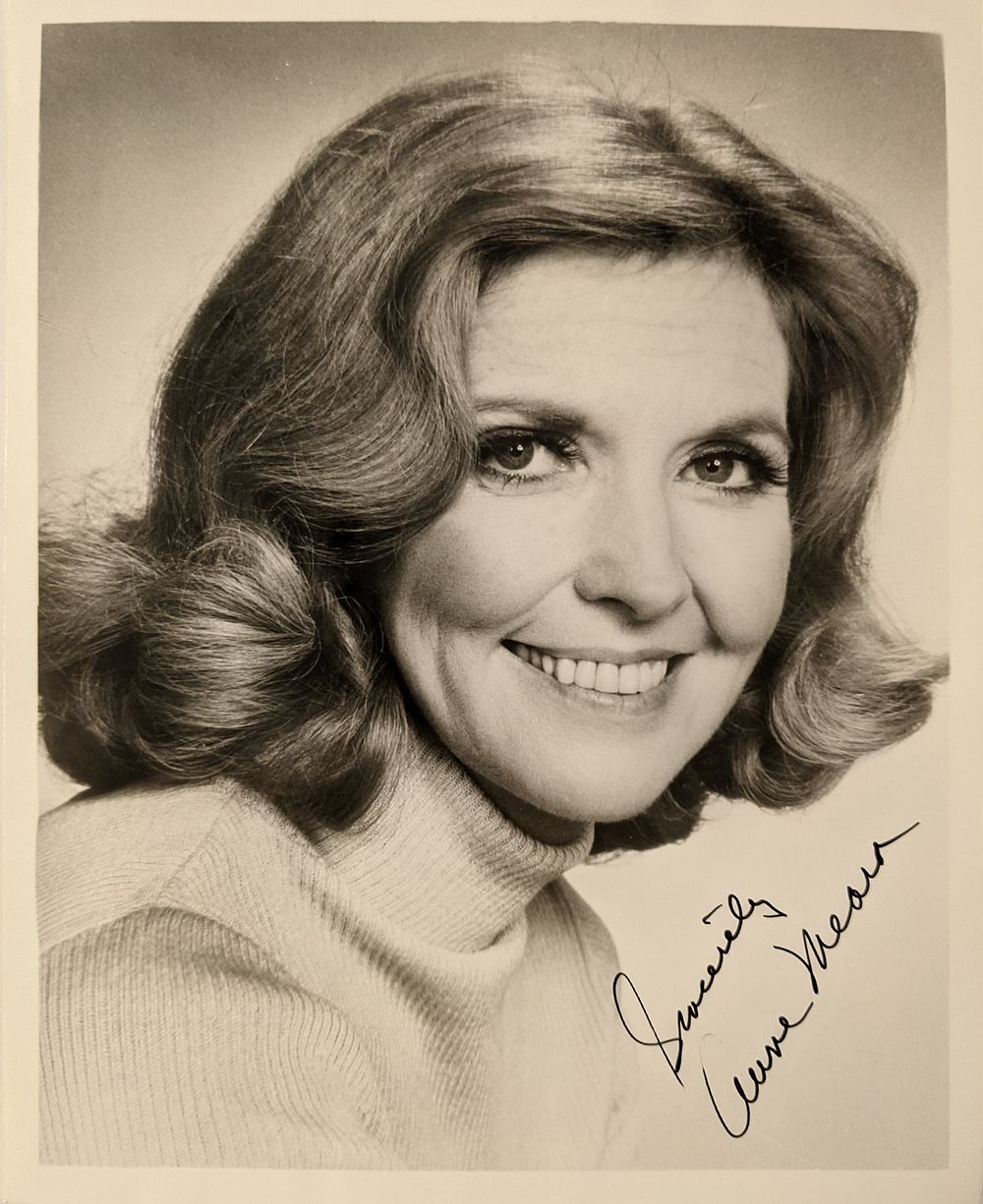 The King Of Queens Anne Meara signed photo. Anne Meara autographed photo. 8x10 inches.
