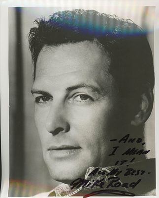 Voice Actor Mike Road signed photo. Mike Road signed photo 8x10 inches.