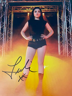 Oppenheimer Florence Pugh signed photo 8x10 inches