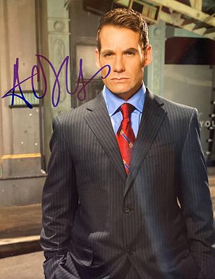 ironman and Hulk Adrian Pasdar signed photo. Adrian Pasdar signed photo. 8X10 Inches