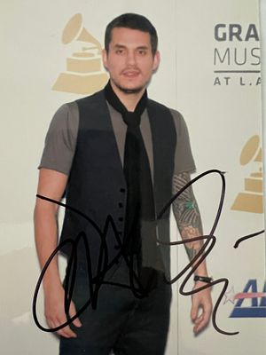 Dead & Co John Mayer signed photo. John Mayer signed photo. 4x6 inches