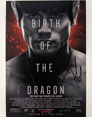 Birth of the Dragon signed photo. Birth of the Dragon signed movie photo signed by Philip Ng. 