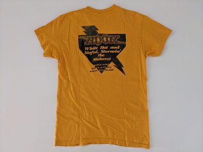 Angel 1979 Sinful Tour T-Shirt Shirt Belkin Productions. Angel 1979 Sinful Tour Shirt Belkin 