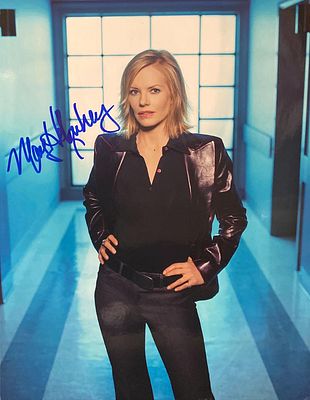 China Beach Marg Helgenberger Signed Photo. Marg Helgenberger Signed Photo. 8x10 inches