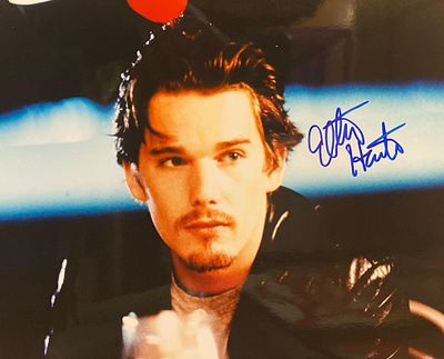 The Black Phone Ethan Hawke Signed Photo. Ethan Hawke Signed Photo. 8x10 inches