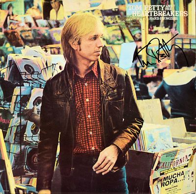 Tom Petty signed Hard Promises album. 1981 Hard Promises album signed: Tom Petty
