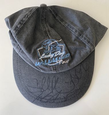 Lucky Dog signed tour hat. Lucky Dog signed tour hat signed by Jack Ingram, Charlie Robison 