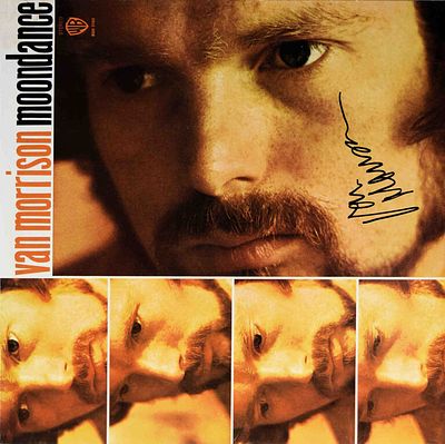 Van Morrison Moondance signed album. Van Morrison 1970 Moondance signed album autographed by Van 