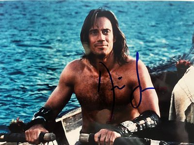 Hercules Kevin Sorbo signed photo. GFA authenticated. 8x10 inches