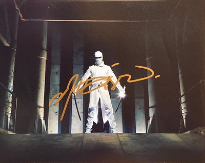 Squid Games Lee Byung-hun signed movie photo. Lee Byung-hun signed movie photo. 8x10 inches