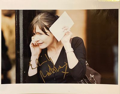 The Pink Panther Emily Mortimer signed photo. Emily Mortimer signed photo. 8x10 inches