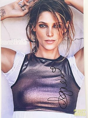 Twilight Ashley Greene signed photo. 8x11 inches