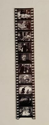 1931 Frankenstein Movie Film Negative Strip