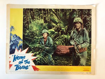Home of the Brave original 1949 vintage lobby card on heavy card stock. 11x14 inches