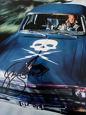 Death Proof Kurt Russell signed movie photo. 8x10 inches