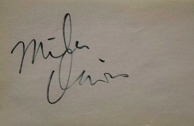 Miles Davis signature slip
