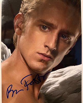 3:10 To Yuma Ben Foster signed movie photo. Ben Foster signed movie photo. 8x10 inches