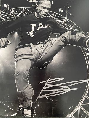Travis Scott signed photo. 8x10 inches