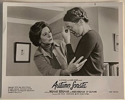 1978 Autumn Sonata Movie Photo. 8x10 inches