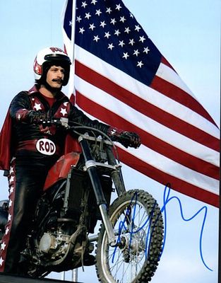 Hot Rod Andy Samberg facsimile signed photo. 8x10 inches. This item is a reprint of an original 