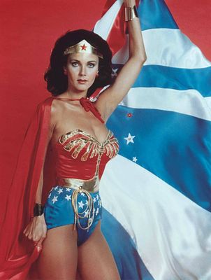 Wonder Woman Lynda Carter
reprint photo. Lynda Jean Carter is an American actress, singer, and 