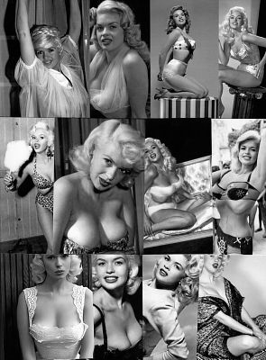 Jayne Mansfield reprint photo. Jayne Mansfield was an American actress, singer, nightclub 