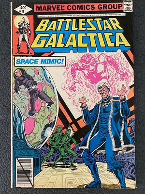Marvel Comics Battlestar Galactica comic book #9. Space Mimic